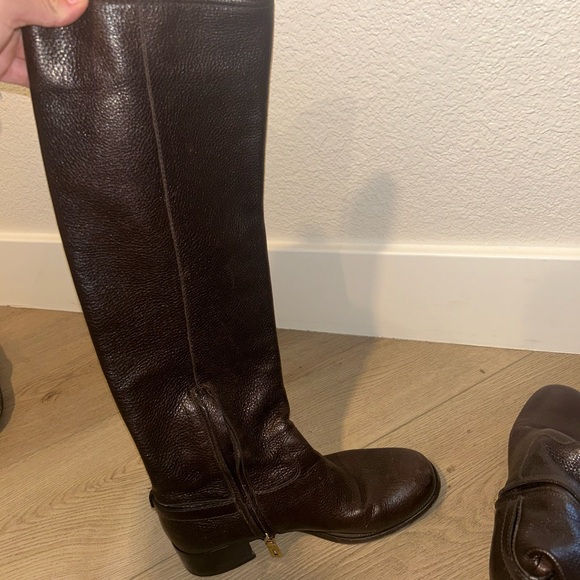 Brown Leather Prada Boots - Picture 8 of 8